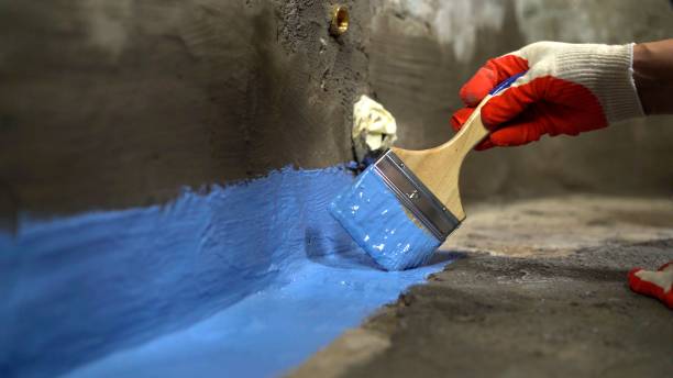 Commercial Foundation Crack Repair project at a Landisville, NJ business property by SJ Waterproofing Pros
